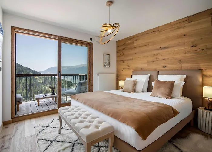 Exclusive Penthouse - Sauna, Ski-in Ski-out, Panoramic Views, Balcony Lejlighed Courchevel