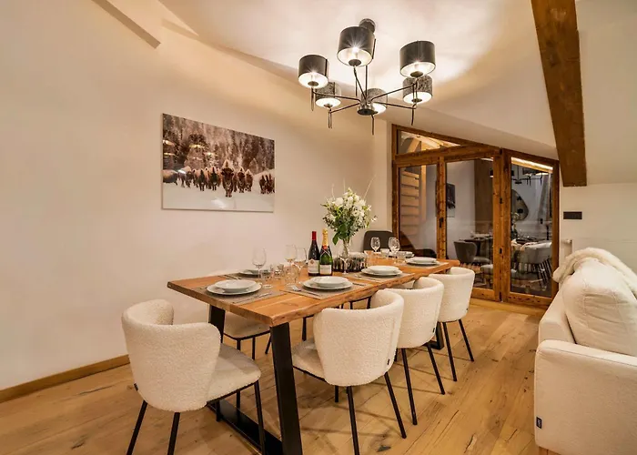 Exclusive Penthouse - Sauna, Ski-in Ski-out, Panoramic Views, Balcony Courchevel