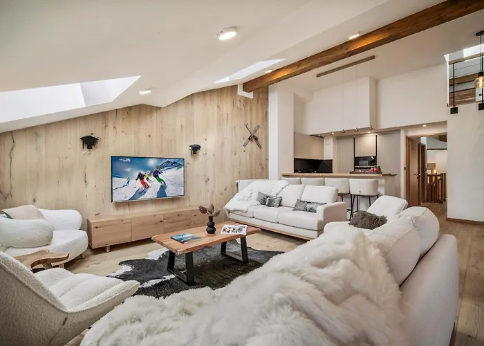 Exclusive Penthouse - Sauna, Ski-in Ski-out, Panoramic Views, Balcony Lejlighed